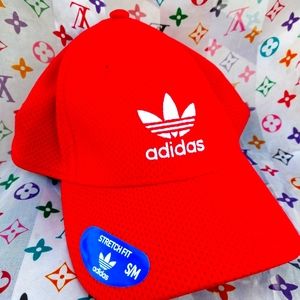 Brand new red adidas cap